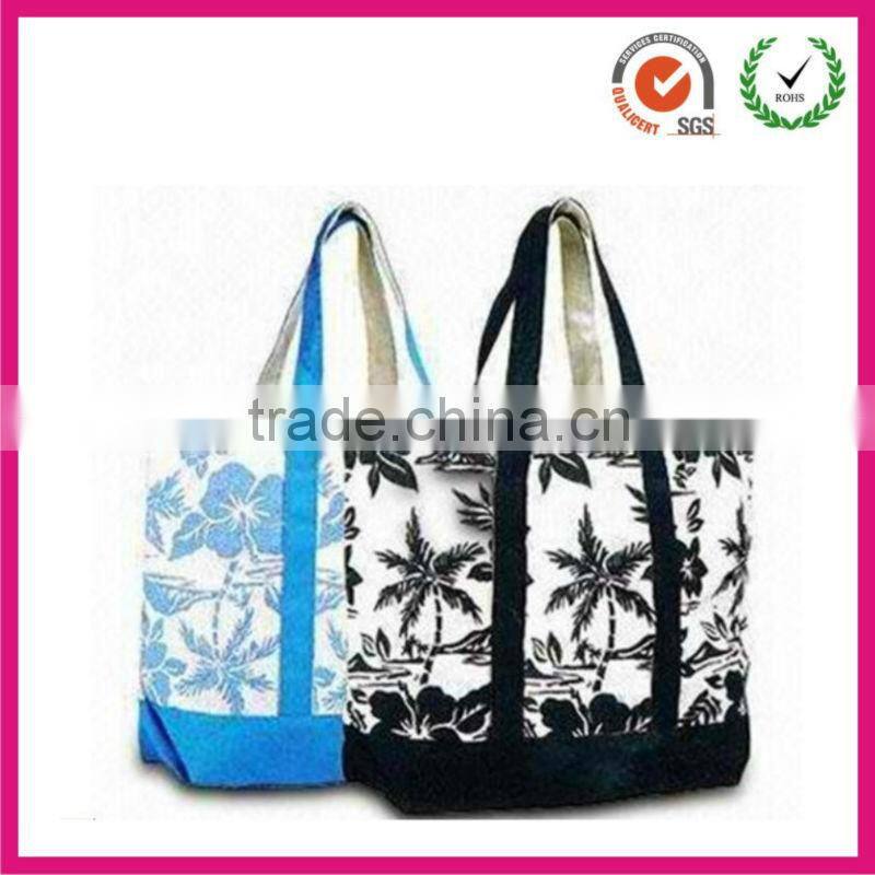 2013 eco-friendly durable canvas folding shopping bag (factory)