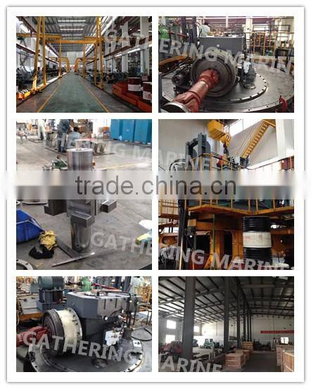 Deck installation marine copper rudder thruster/Azimuth thruster