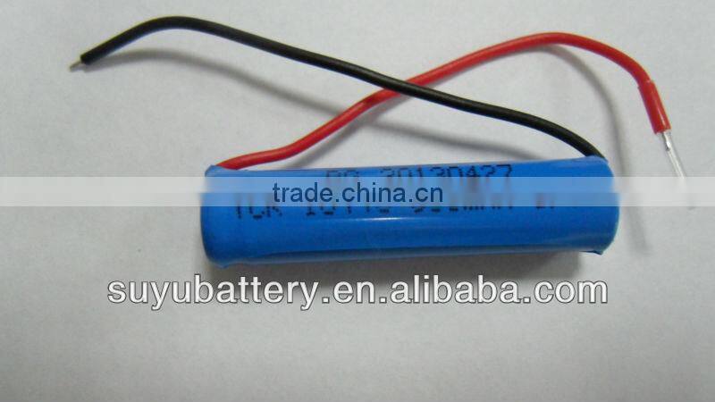 10440 300mAh 3.7V AAA Li-Ion Battery