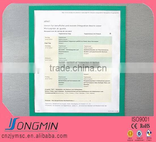 flexible flat soft decorative a4 rubber magnet sheet