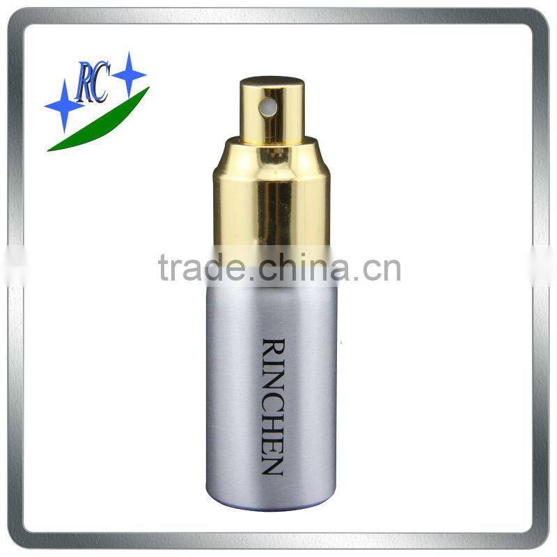 50ml silver aluminum bottle for shampoo