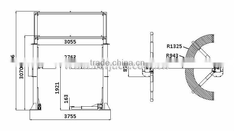 Overhead 2 Post Vehicle Lifts