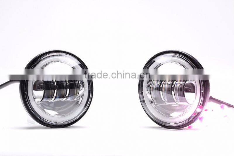 4-1/2" 4.5 inch Fog Light Auxiliary Bulb Motorcycle Daymaker Projector Spotlight Driving Lamp Headlight for Harley motorcycle