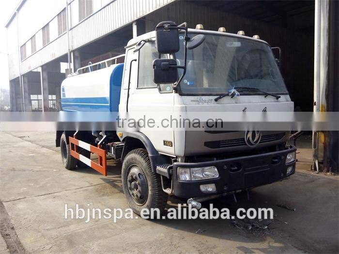 white color dongfeng 145 10000L cheap Water Truck for sale