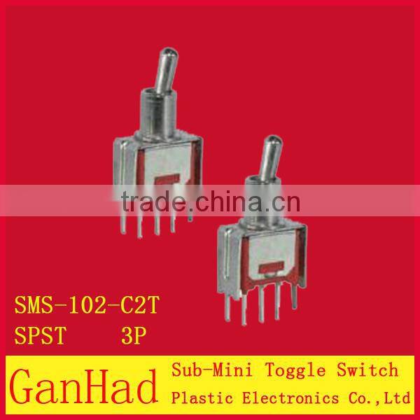 3pin SPST electric toggle switch
