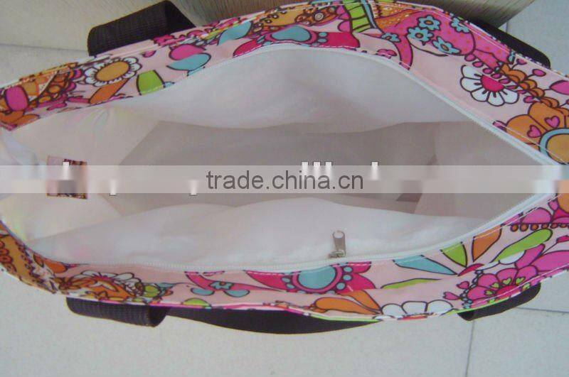 Cheap Good Quality Full Printing Fabric Microfiber Beach Bag
