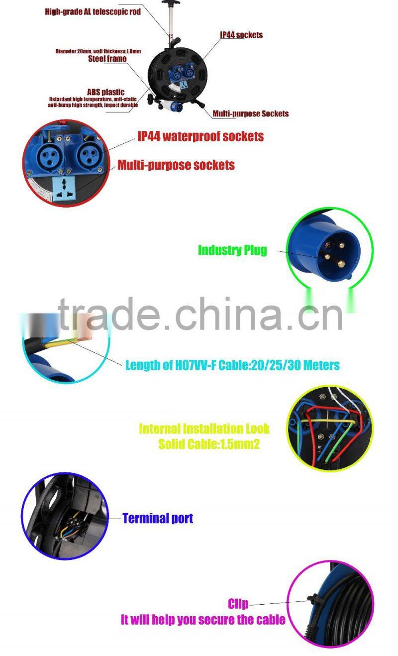 British CE electric cable reel