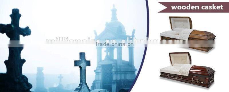 Oak infant caskets and coffins Nantong Millionaire with hardware trim