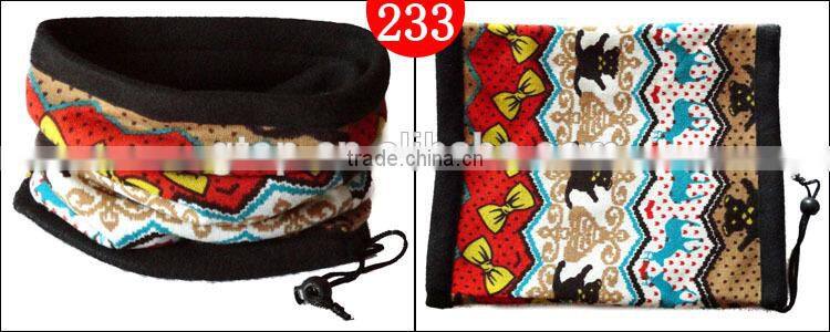 polar fleece winter neck warmer scarf 238