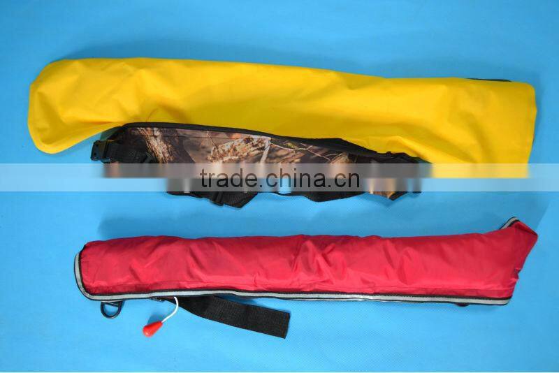 Inflatable waist belt