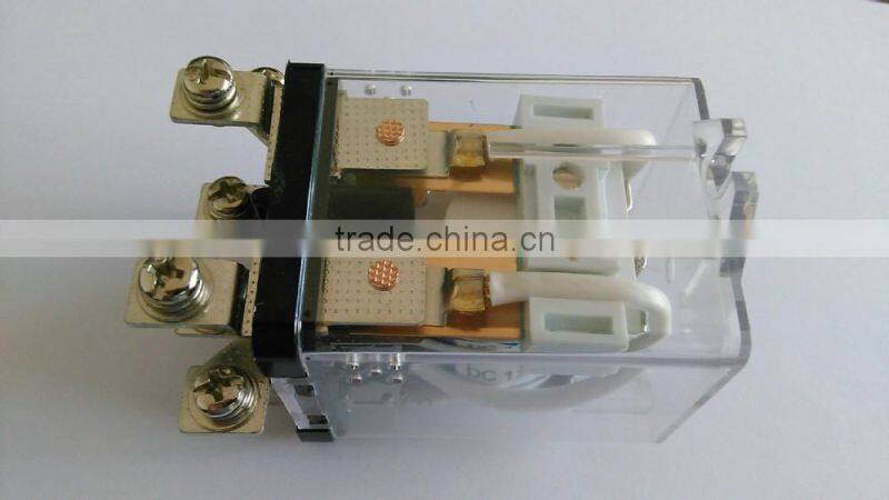 kontron single/double change-over screw mouting double contact 100A power relay