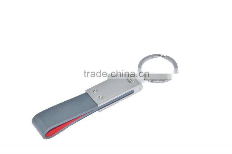 2016 exhibition Promotion gift PU / Genuine leather key chain