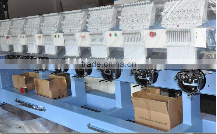 two heads 9 heads Embroidery Machine Computerized embroidering machine 4 heads needles optional