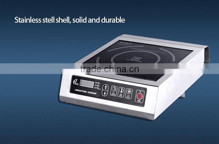 HuaNan Hotel Restaurant Commercial Stainless Steel Induction Cooker Factory H35A