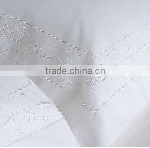 hand embroidery bedding set