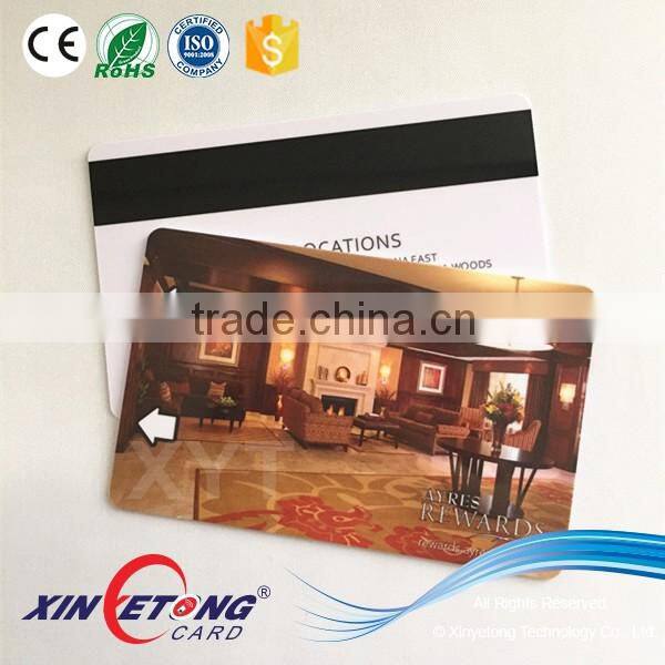 Loco 300OE Magnetic Stripe Plastic Business Card for Hotel