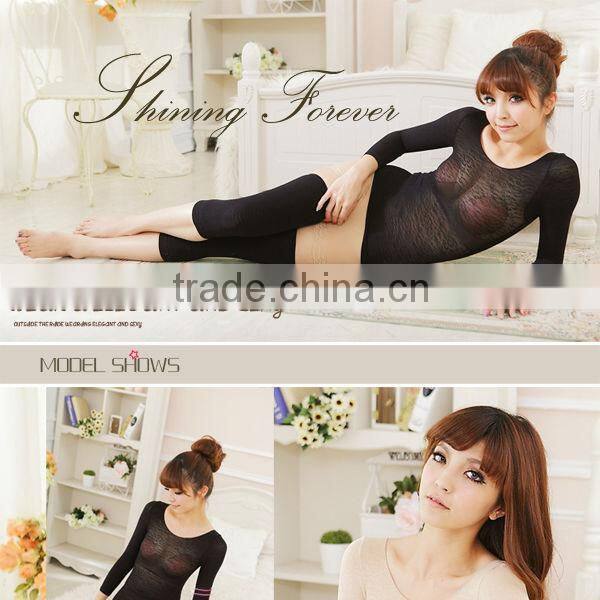 Women body shaping lace warm clothes Y38