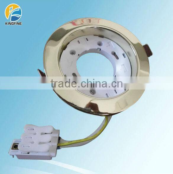 good quality for gx53 led lighting fixture with white, chrome, golden