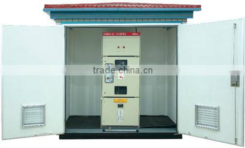 prefabricated compact substation , pre-cast building switchgear substation