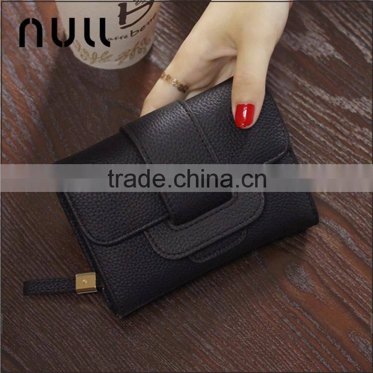 Bifold ladies tops printing designs oem wallet