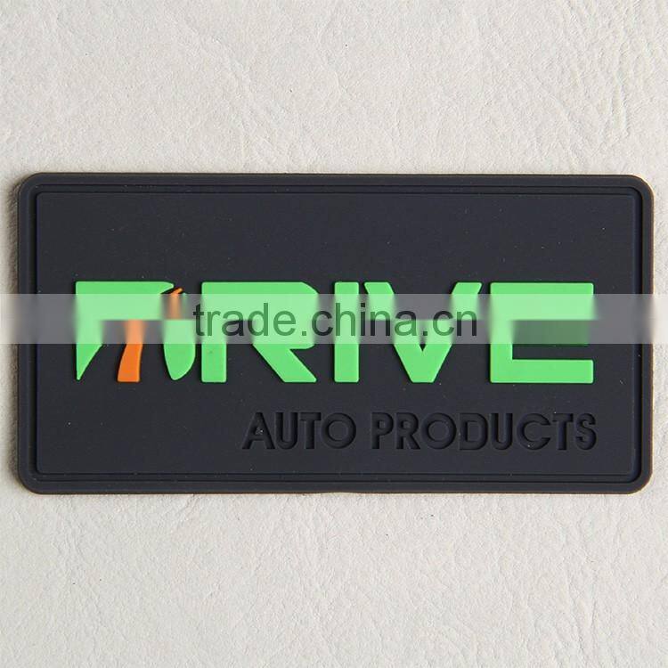 Eco-friendly printing tpu rubber label for fashion hats