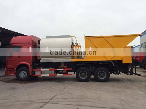 6x4 Sinotruck howo synchronous asphlat chip sealer