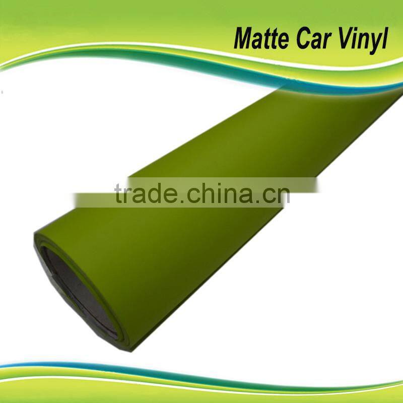 China Car Vinyl Wrap Supplies / Matte Auto Wrap Vinyl