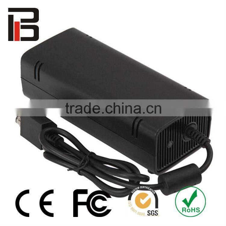 2013 new for xbox360 slim parts 220 volt adapter for xbox360 ac adapter for xbox360 slim