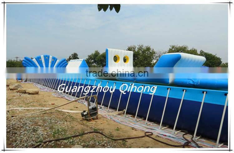 2016 hot sale PVC Frame Swimming Pool, Steel Frame Inflatable Swimming Pool For Sale