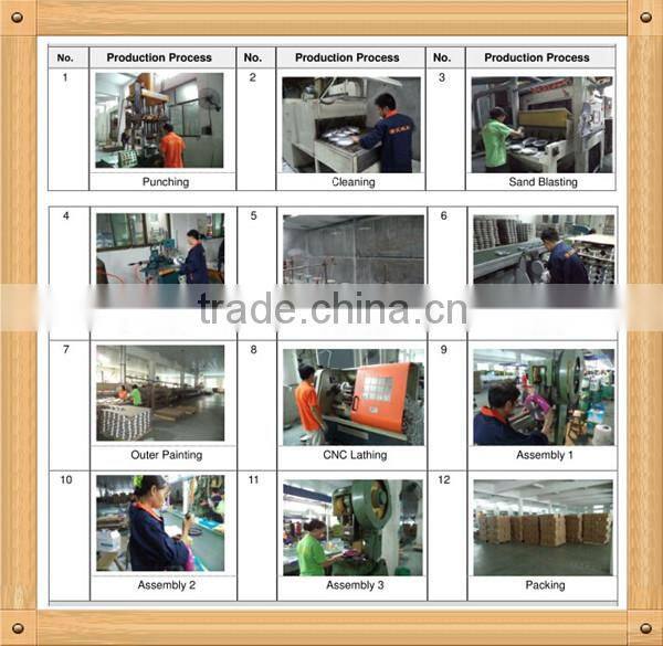 Press aluminum deep frying pan with straight body