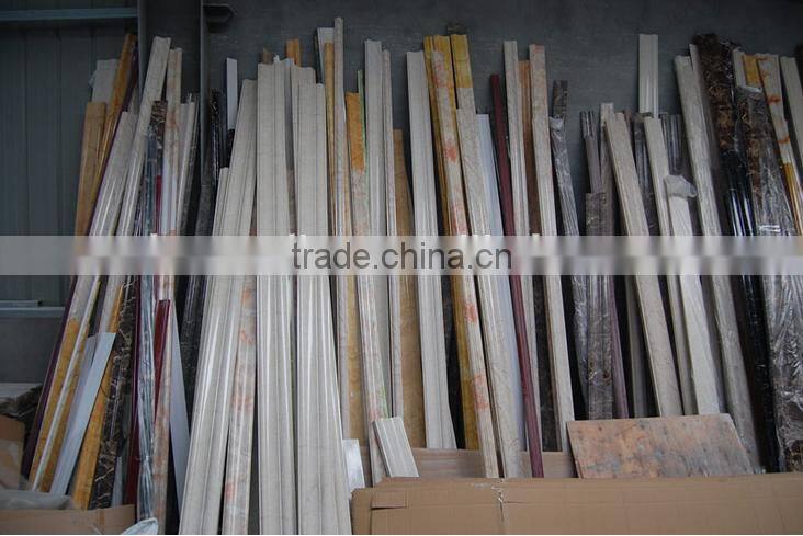 Rigid PVC Profile for indoor decoration plastic frame Profiles For sliding