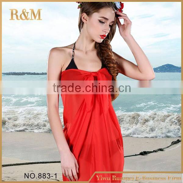 china low price beach towel pareo woth free sample