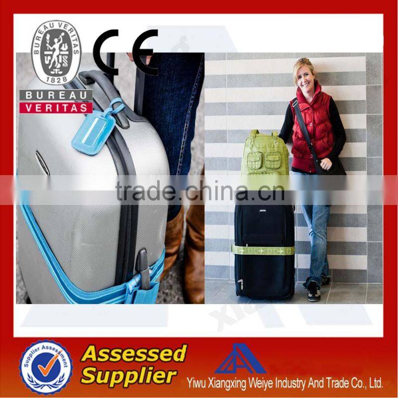 Custom made luggage strap 3 digital combination lock strap