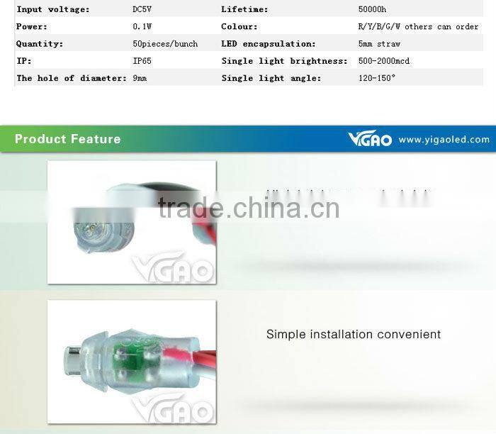 singger and good quanlity led pixel