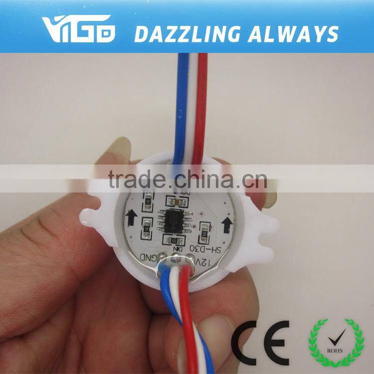 Color Changing 30mm Smd Led Pixel Light ws2801