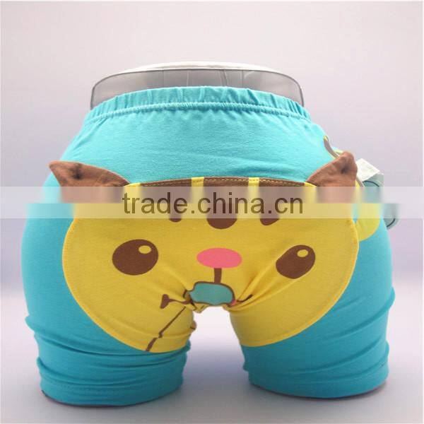 cheap printed monkey patterm baby pants short