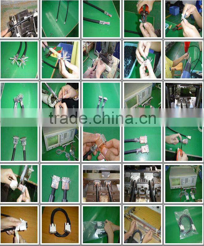 Goldden plated mini HDMI cable high speed braid jacket with ferrite cores