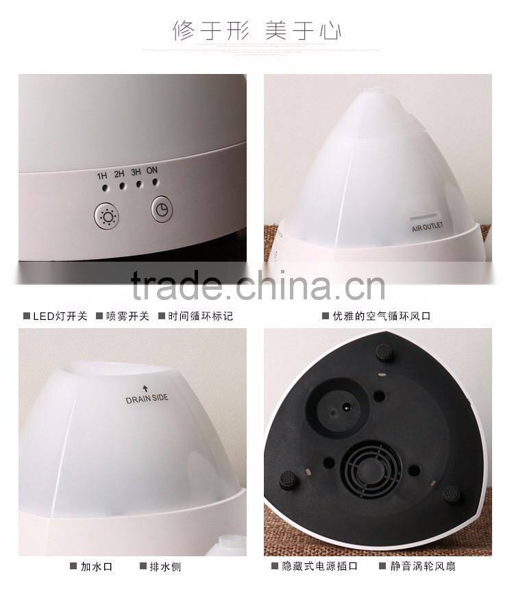 Home Office Living Room Aromatherapy Oil Diffuser With Charming Color Changing Light