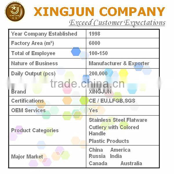 South American Popular Inox Set Cutlery