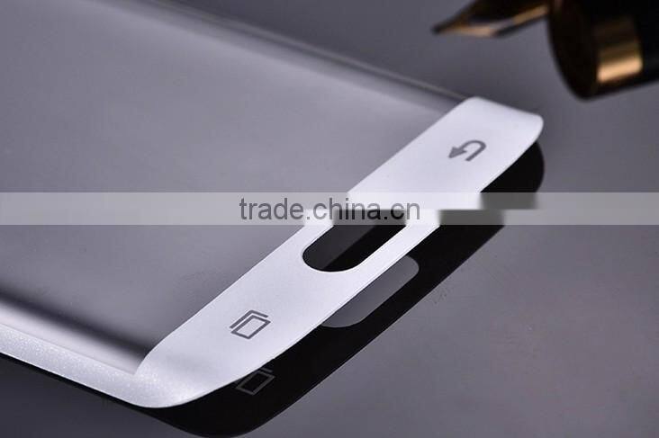 Full Protect Curved Tempered Glass Screen Protector For Samsung Galaxy S6 Edge