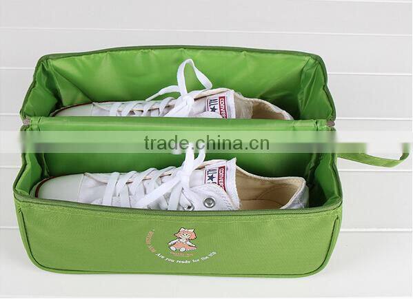 New design Korea shoe organizer bag storage bag for trip waterproof shoe pouch