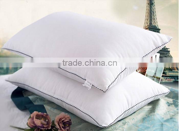 Guangzhou Factory Wholesale Fiber Filling Cheapest White Hotel Pillows