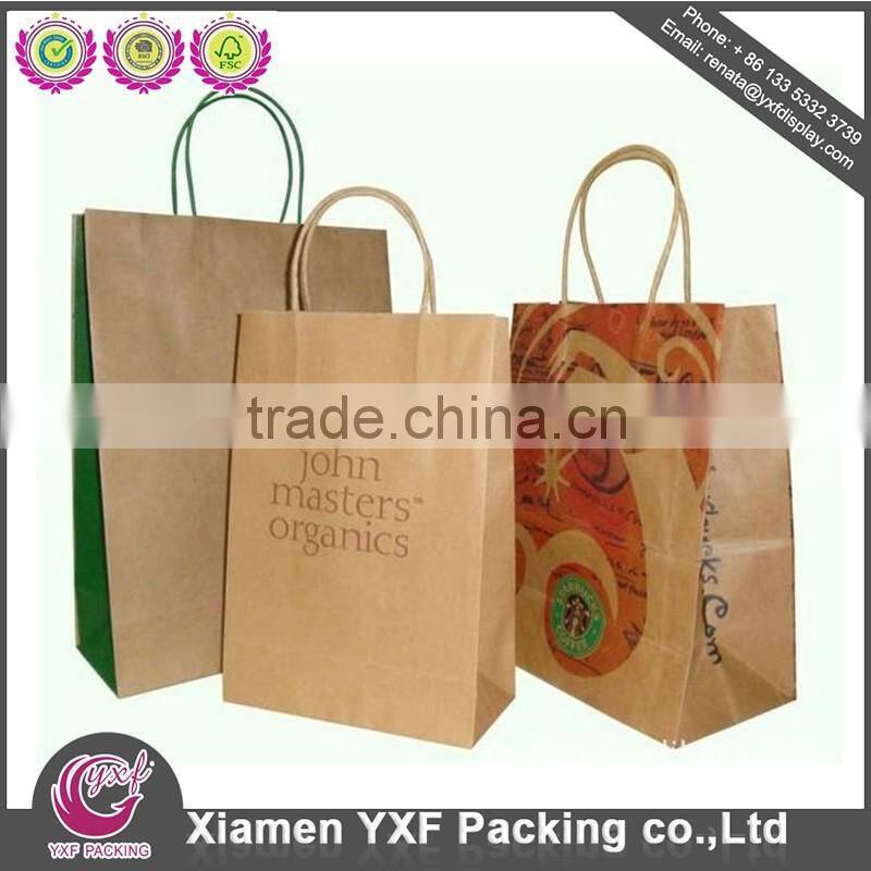 Twist Handle Bags Colored Red Gloss Handle Gift Bags