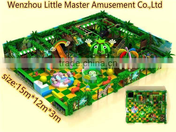 (LM-H29)2016 new amusement park kids jungle theme kids indoor playground for sale