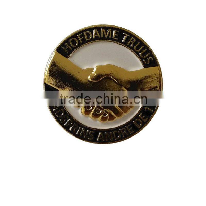 hot sale casual metal custom 3D pins with butterfly clutch back