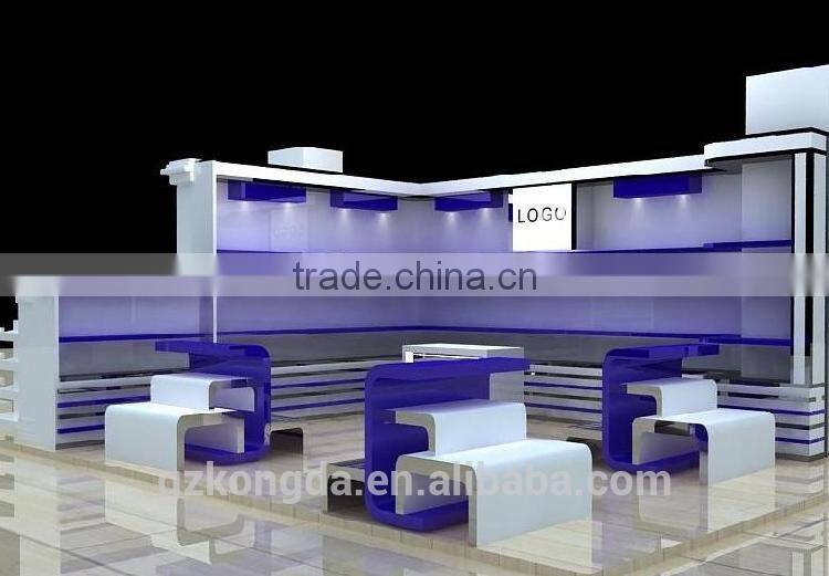 Floor display garment retail store wood display shelf with hangers