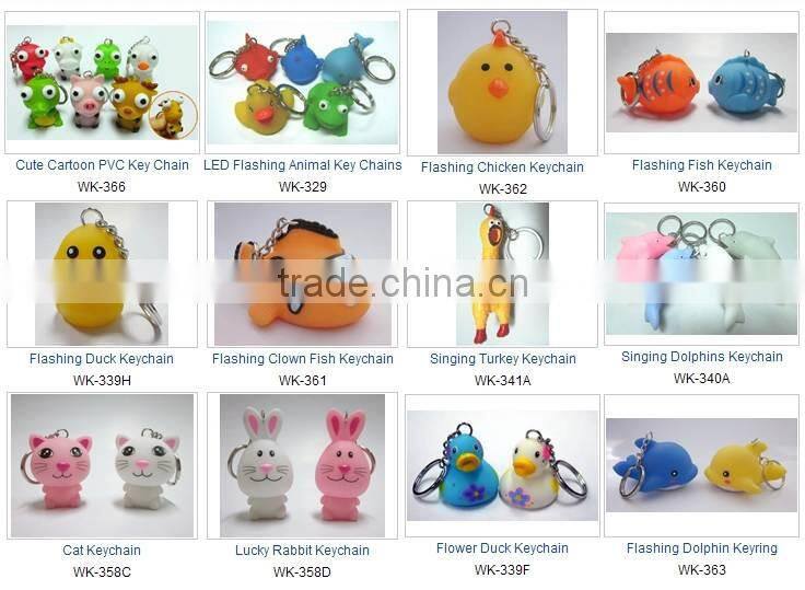 Flashing bath duck xmas duck