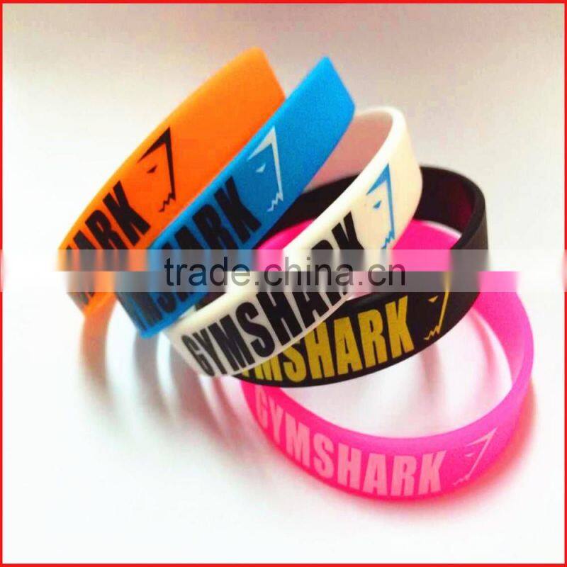High quality silicone bracelet silicone wristband BAP free