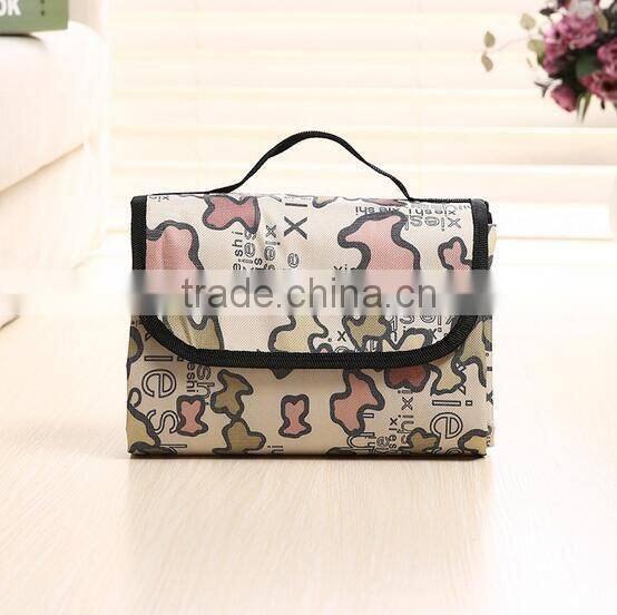 2016 Newest Outdoor waterproof folding picnic blanket / portable picnic blanket / camping picnic mat