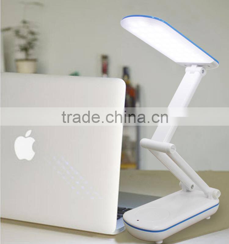 2016 new touch rechargeable reading light led